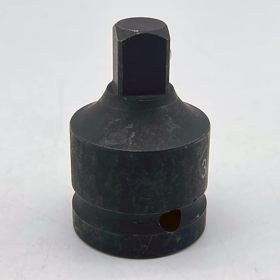 インパクトレンチ ソケット 変換アダプター 凹19mm 3/4 > 凸12.7mm (凹19mm(3/4) > 凸12.7mm(1/2)) 関連画像4