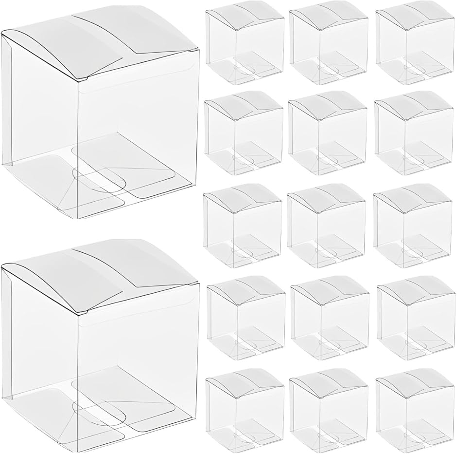 ギフトボックス 透明 プラスチック 包装 プレゼント 贈り物 クリア 20