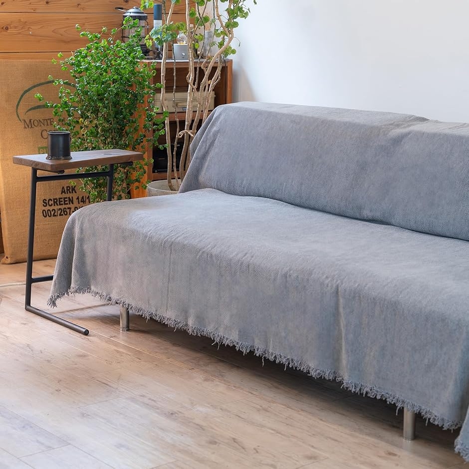 ソファの汚れもう怖くない。ピタッとずれにくい 撥水 マルチカバー