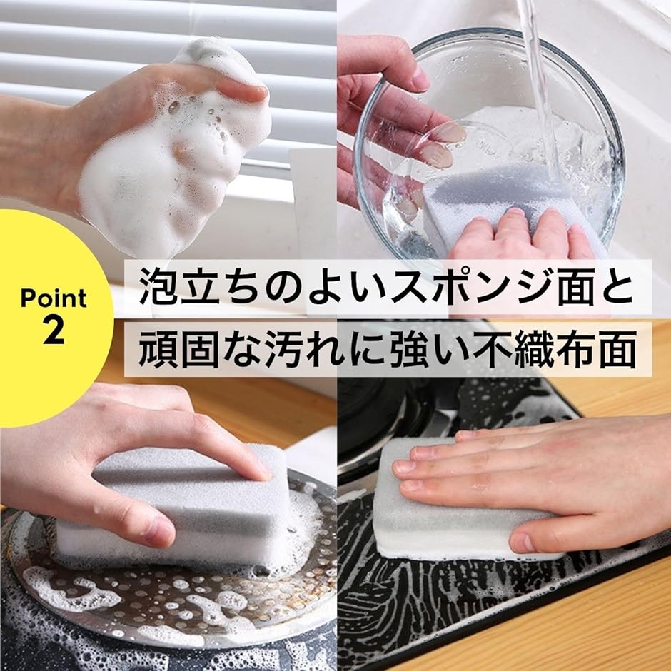 スポンジ 食器洗い 台所スポンジ 台所用 キッチンスポンジ 20個入り