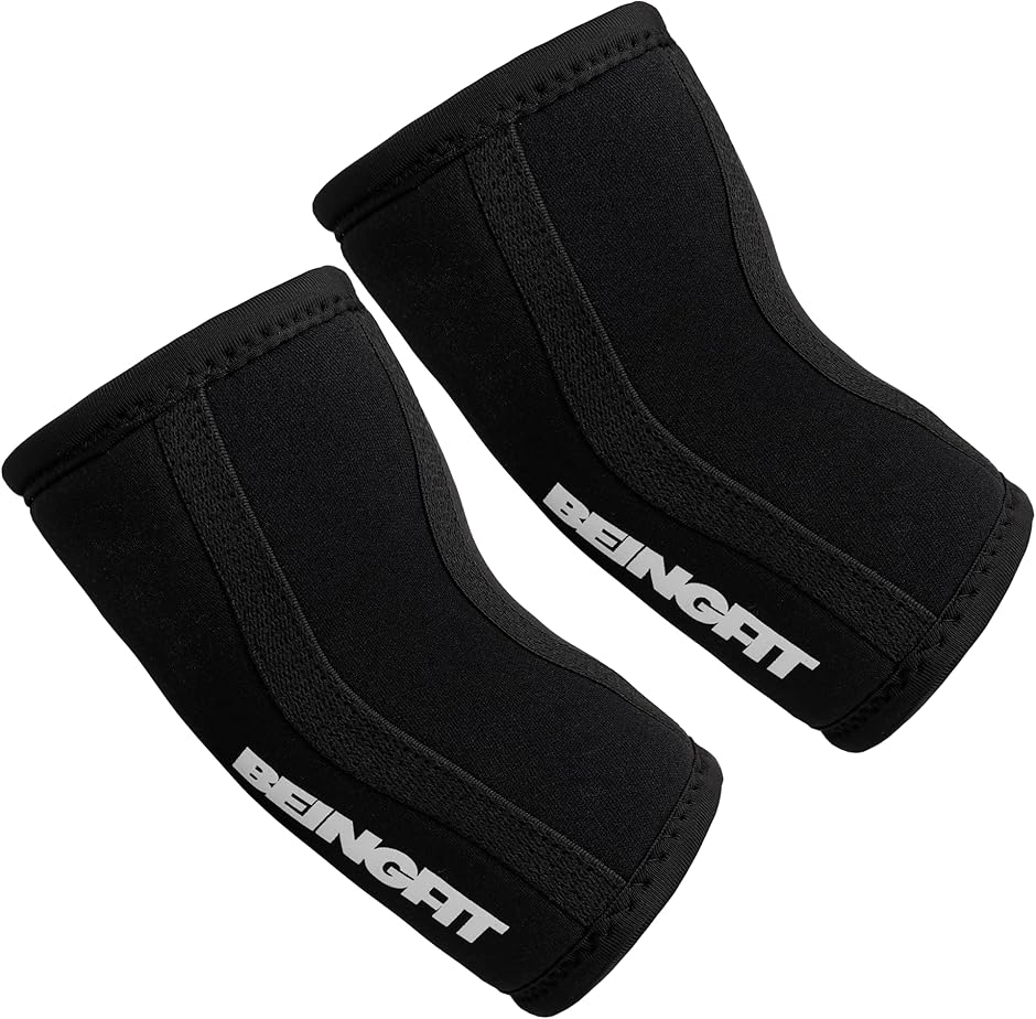 Beingfit エルボースリーブ エルボーサポーター 肘 筋トレ ウエイト