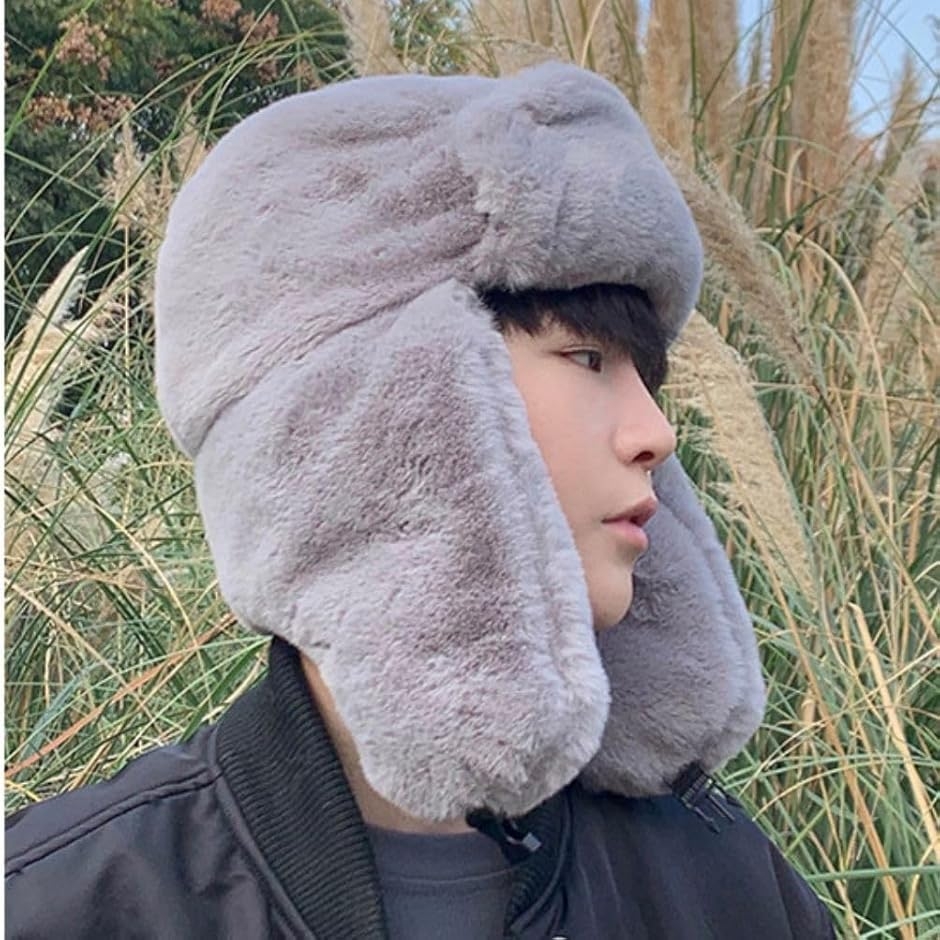 ウシャンカ ロシア帽 パイロットキャップ 飛行帽 耳当て付き帽子
