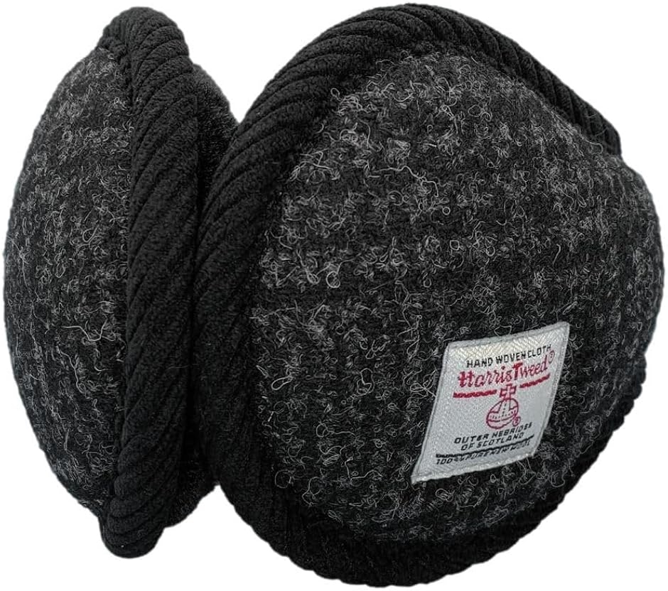 ハリスツイード HARRIS Tweed イヤーマフ PBIB001 BKC(グレンチェック)