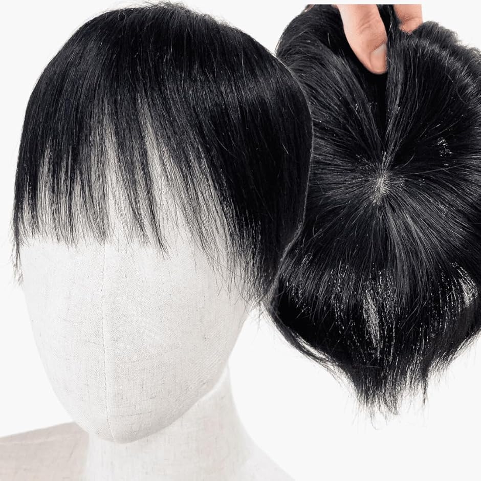 ヘアピース 人毛 部分ウィッグ かつら 男性 女性 カツラ トップ