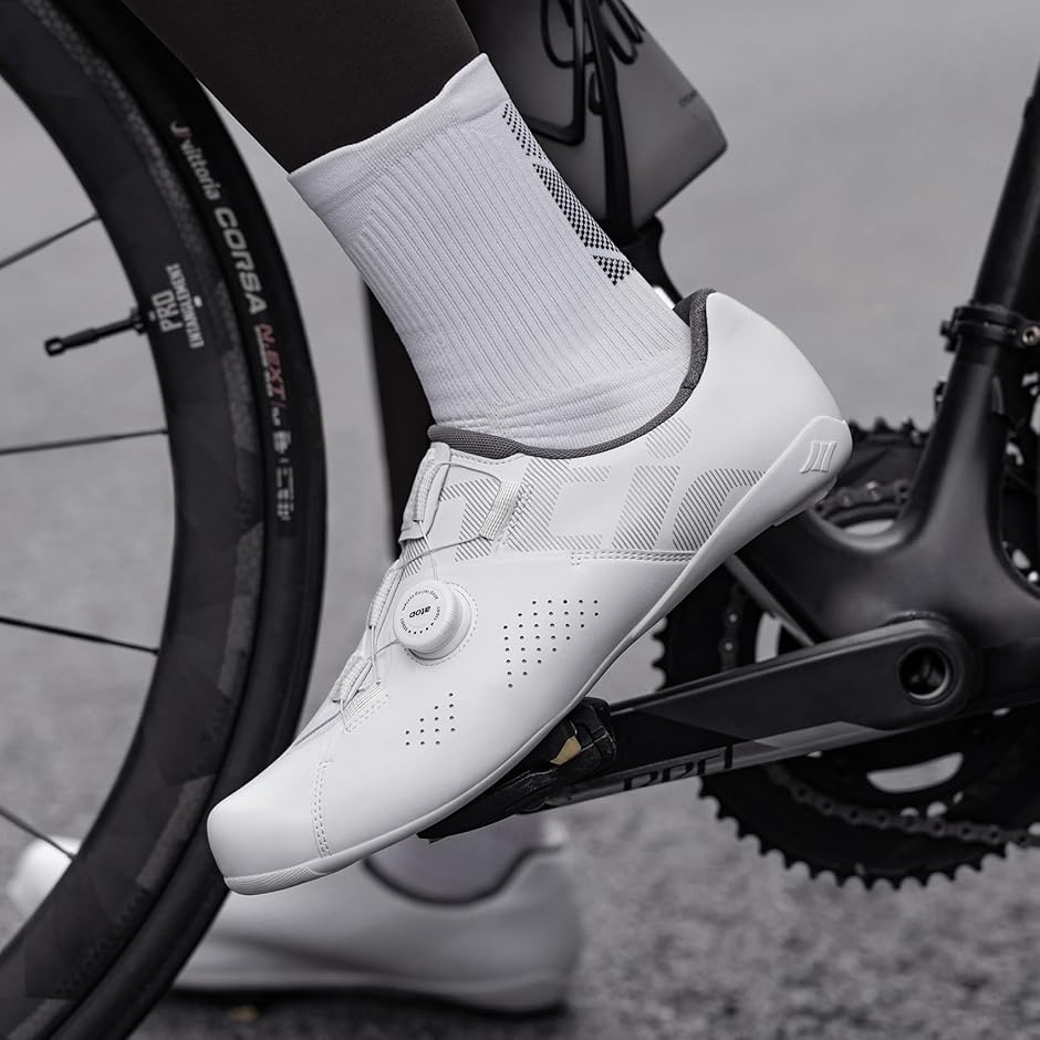 サイクリングシューズ ビンディングシューズ ロードバイク 自転車
