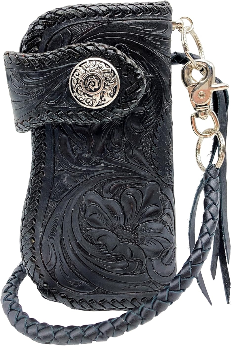 バイカーズウォレット カービング メンズ 財布 長財布 カーブ