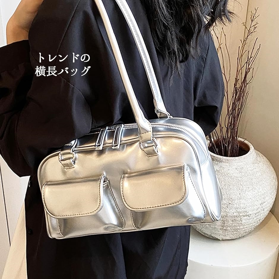 横長バッグ ボストンバッグ ハンドバッグ 肩掛けバッグ ショルダー