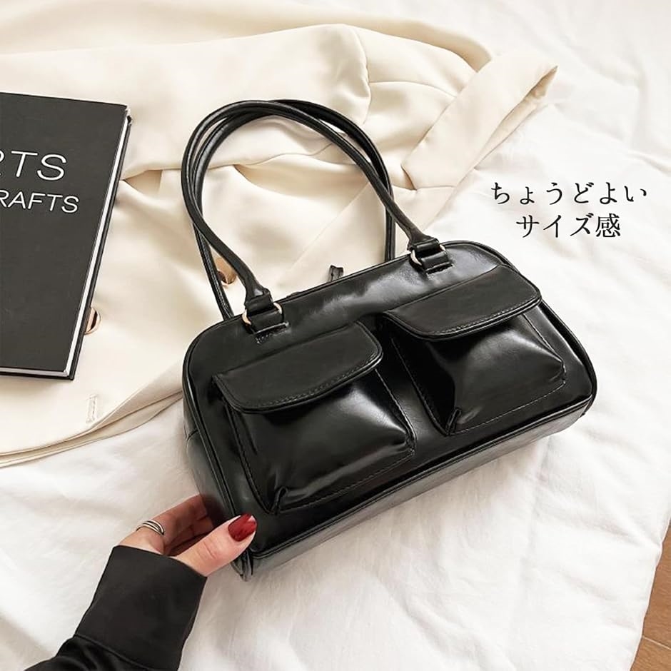 横長バッグ ボストンバッグ ハンドバッグ 肩掛けバッグ ショルダー