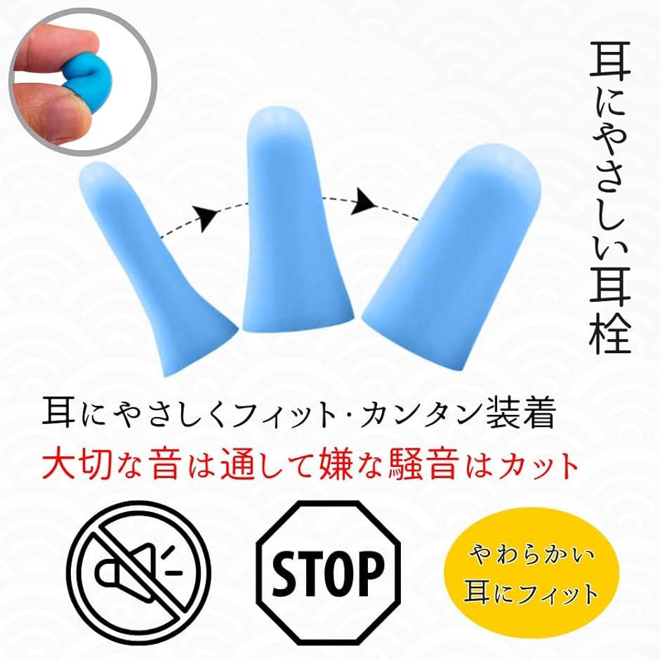耳栓 200ペア 400個 イヤプラグ 使い捨て 睡眠用 騒音対策 勉強 個別