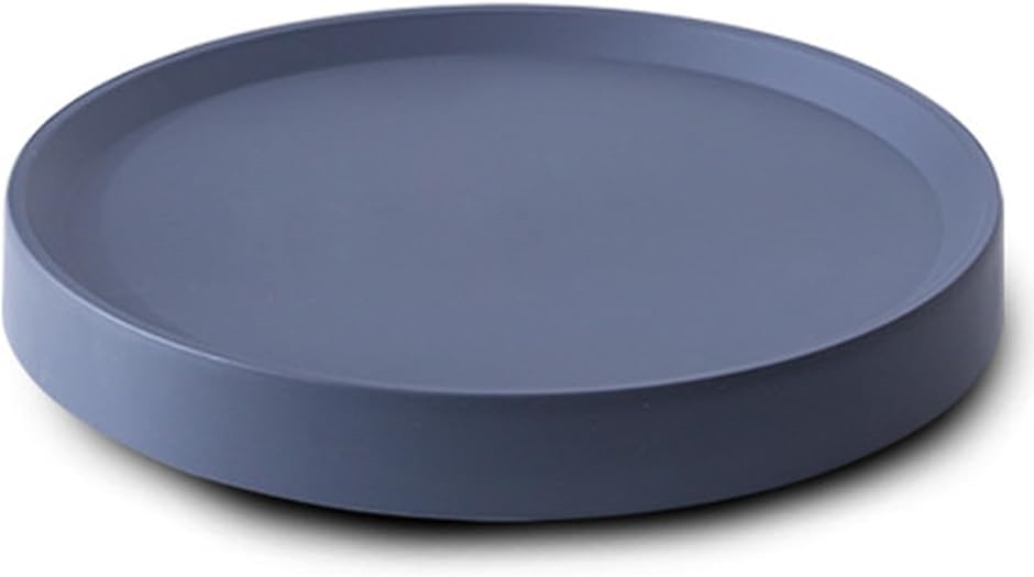 植木鉢台 キャスター付き 室内用 鉢受け台 プランター台 観葉植物 軽量 滑りにくい(グレーブラック,  4号（内径24.5cm）)