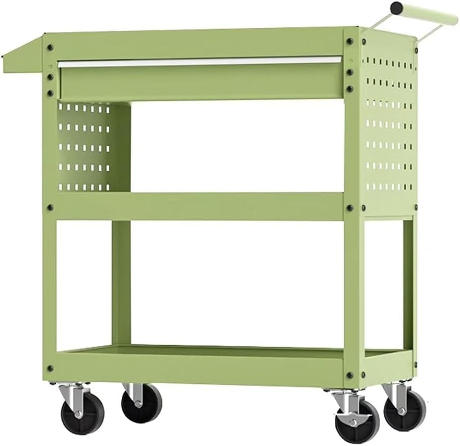 ツールワゴン ツールカート 3段 耐荷重200kg 工具カート 工具ワゴン