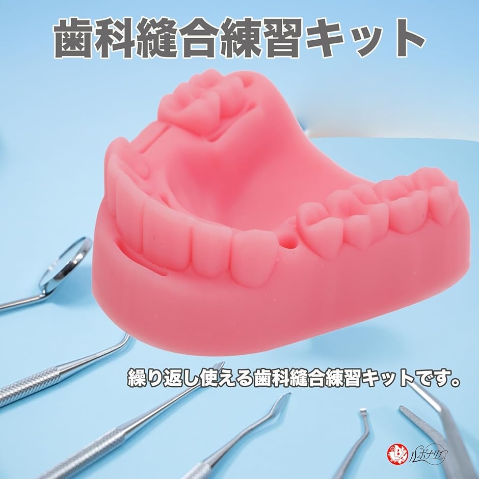 縫合練習キット 歯科 歯科縫合練習キット 経口縫合 縫合ツール 歯周