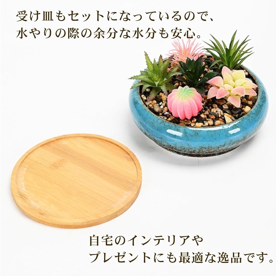 鉢 プランター 植木鉢 陶器 多肉植物 和風 観葉植物 盆栽 円形 外径