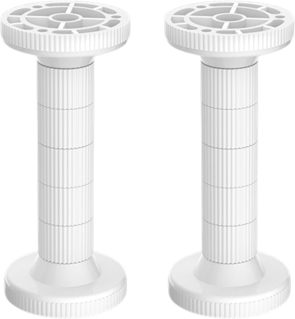 【Yahoo!ランキング1位入賞】突っ張り棒 家具転倒防止 穴あけ不要 地震対策 短い (ホワイト,  2XL(4-14.5cm))