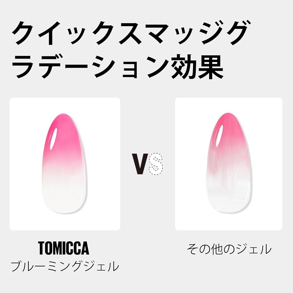 互換品】 ジェルネイル ブルーミング 8ML クリアルジェル マーブル