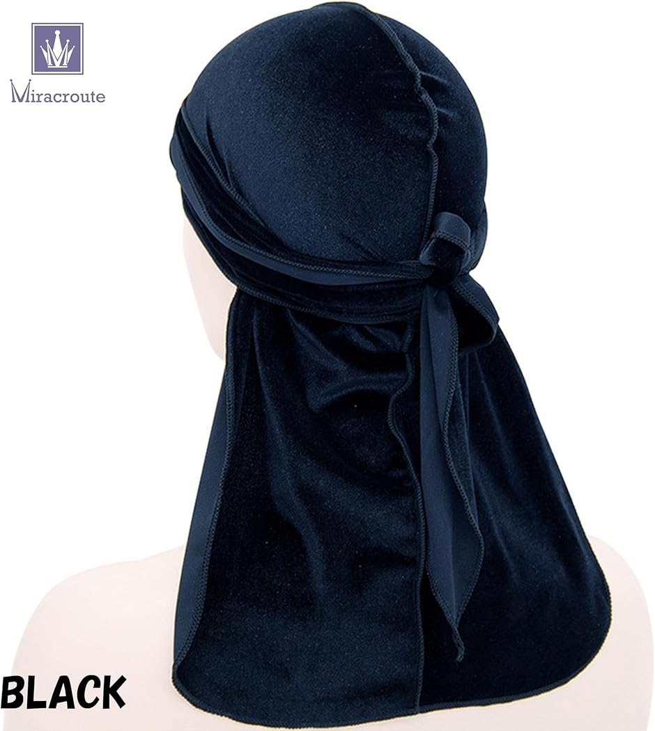 ベルベット生地 ドゥーラグ durag ヒップ...の詳細画像3