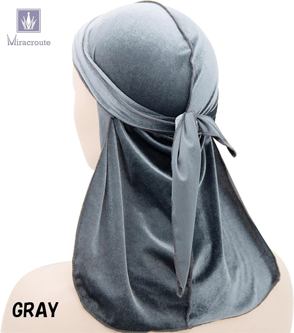 ベルベット生地 ドゥーラグ durag ヒップ...の詳細画像4