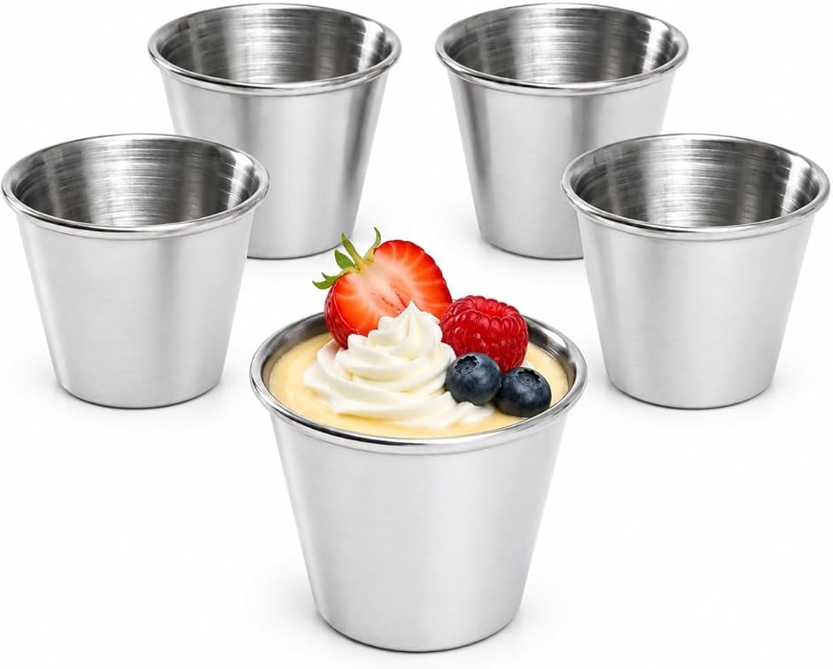 プリンカップ 製菓用品 耐熱 カップ容器 ゼリー型 湯煎 オーブン 円形