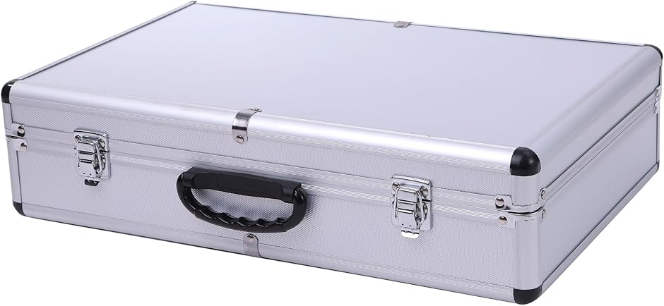 工具箱 ツールボックス 大型 収納ケース 大容量 持ち運び 頑丈 工具ケース 用具入れ (B201,  W45xD30xH12cm)