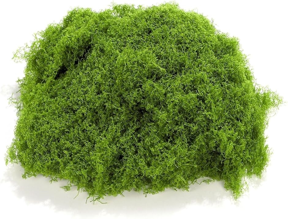 苔 コケ モス フェイクグリーン 観葉植物 盆栽 ジオラマ 模型(グリーン