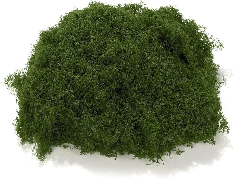苔 コケ モス フェイクグリーン 観葉植物 盆栽 ジオラマ 模型(ダーク