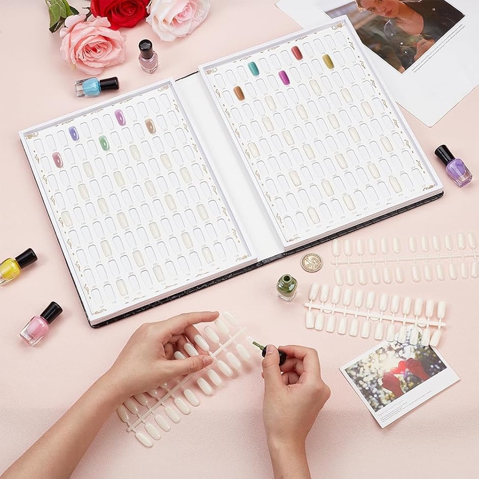 1冊ネイルチップディスプレイ ネイルサンプルディスプレイ ネイル見本