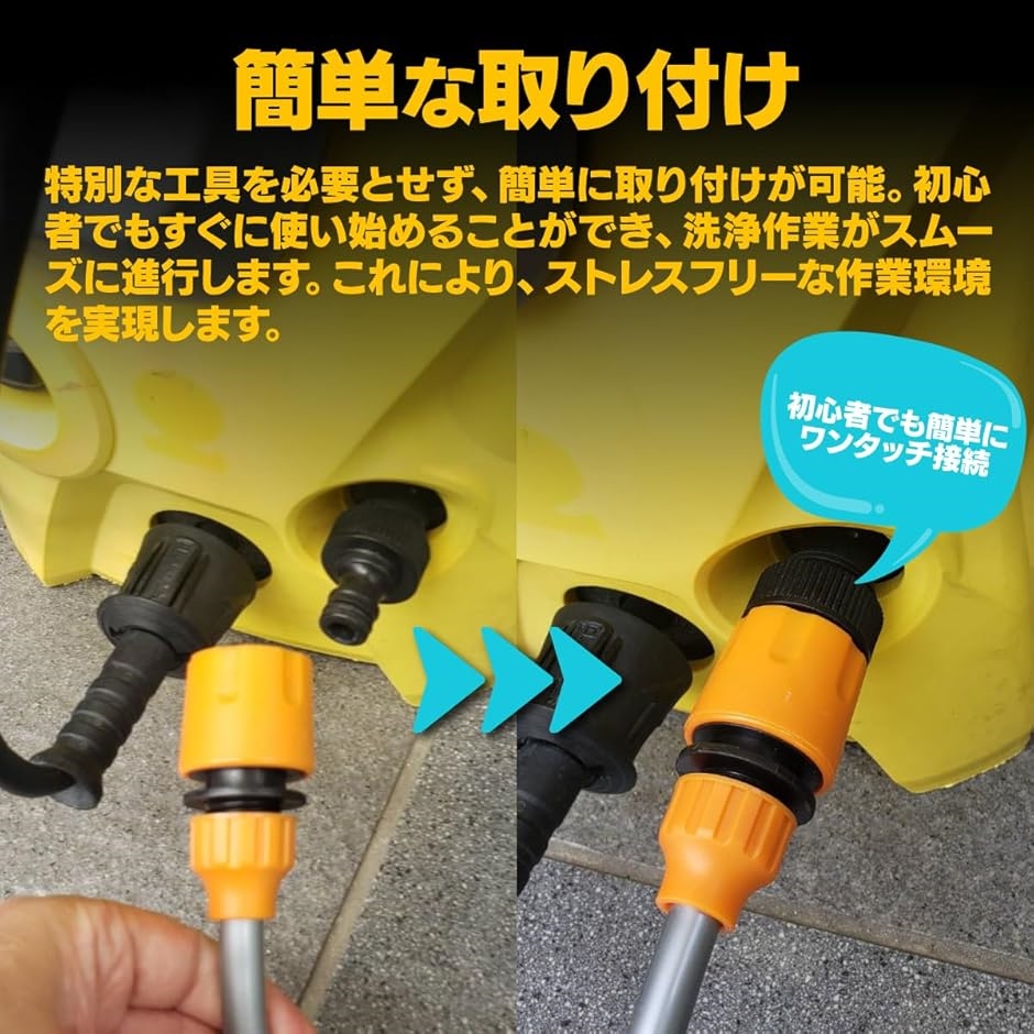 互換品】ケルヒャー 対応品 自吸用ホース 5m 高圧洗浄機 karcher