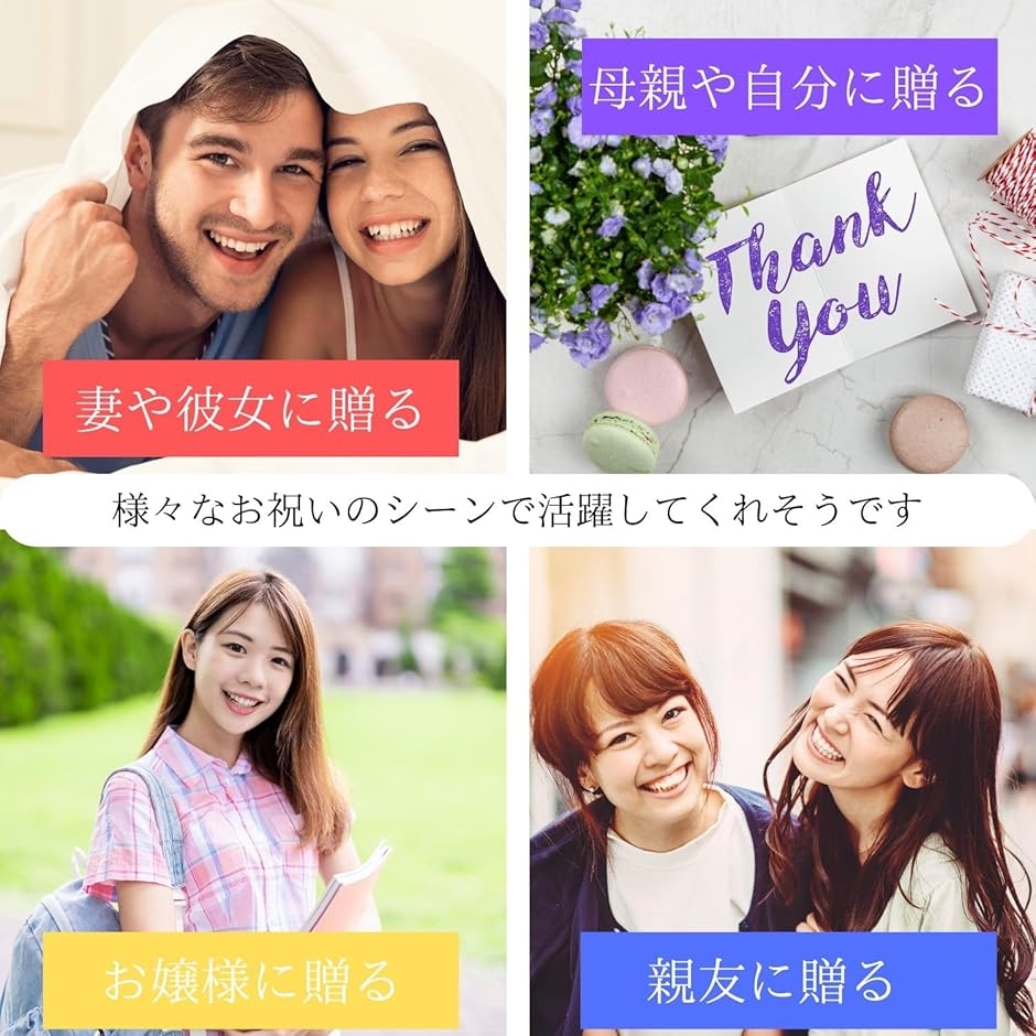 ミャオミャオ キュービックジルコニア 花 フラワー リース リーフ リング ブローチ アクセサリー レディース(パープル,  小さめ) | ブランド登録なし | 06