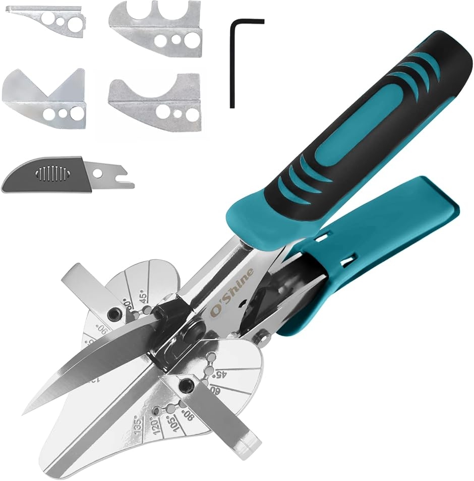 ブランド登録なし - ラチェットマイターハサミ 45-135 度 ショッピングセンター切り手 導線ショッピングセンター バルサ材 導線取りまかなう 庭の切り落とすばさみ 34粍 PVC MDM その他はさみ、カッター-文具、ステーショナリー