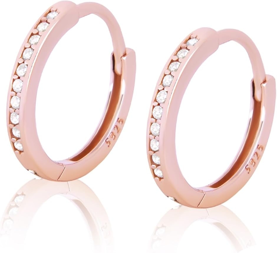 ピアス レディース フープピアス リング 金属アレルギー対応 リング