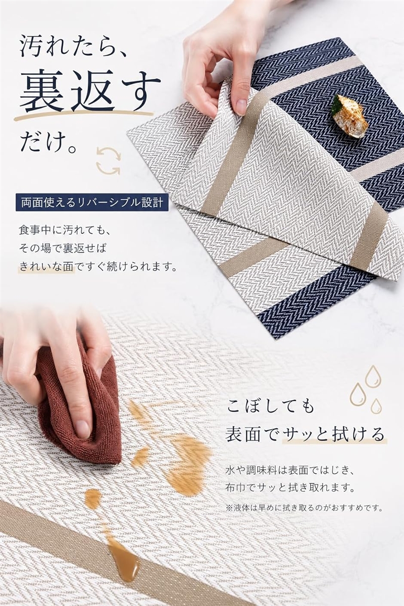 ランチョンマット テーブルマット おしゃれ かわいい 防水