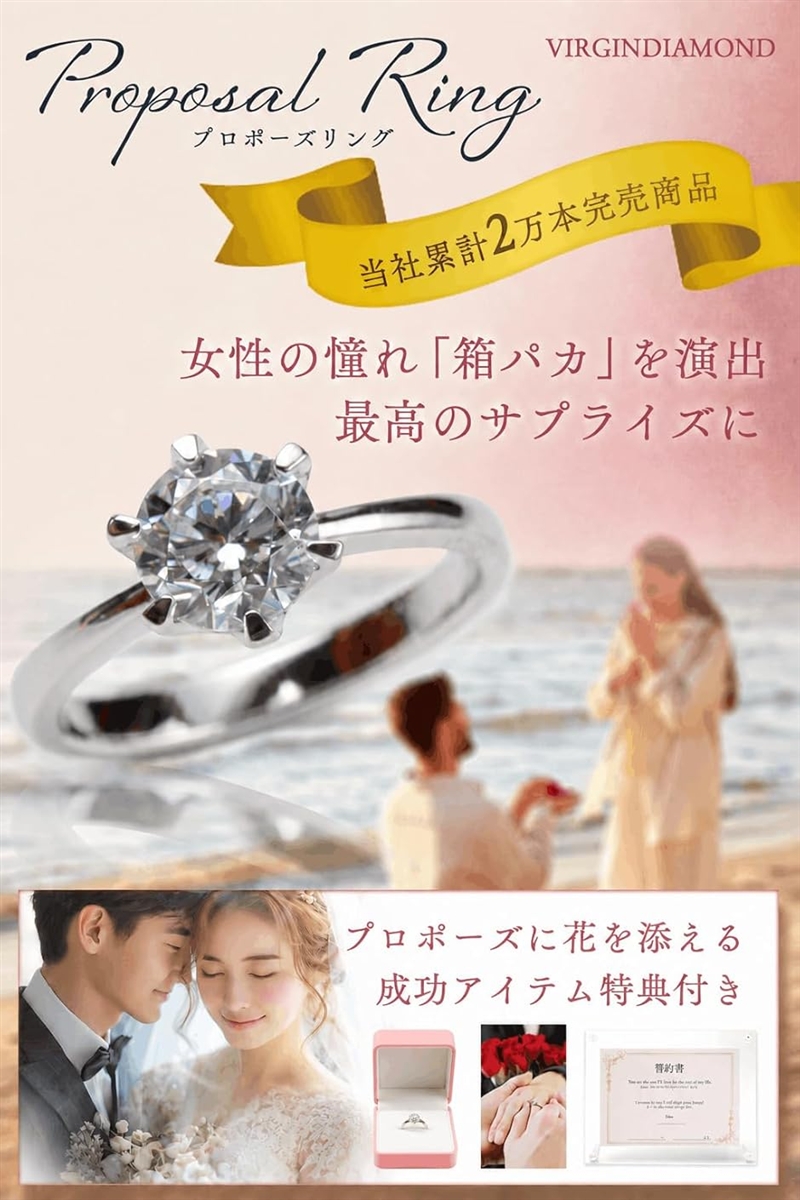 大志さん専用　シルバーリング ９号前後 プロポーズリング ダミー 箱付き 婚約指輪 エンゲージ 記念日