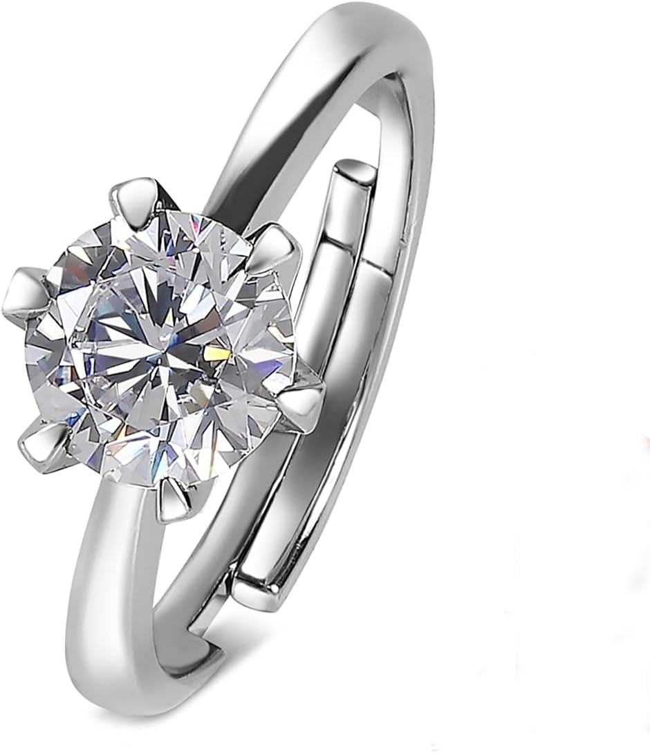 プロポーズリング ダミーリング 箱付き 婚約指輪 engagement 指輪ケース エンゲージリング フリーサイズ 10号(10号)