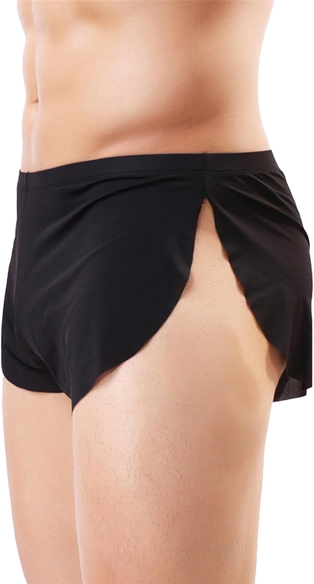 2枚セット メンズ インナー パンツ 下着(ブラック, M)
