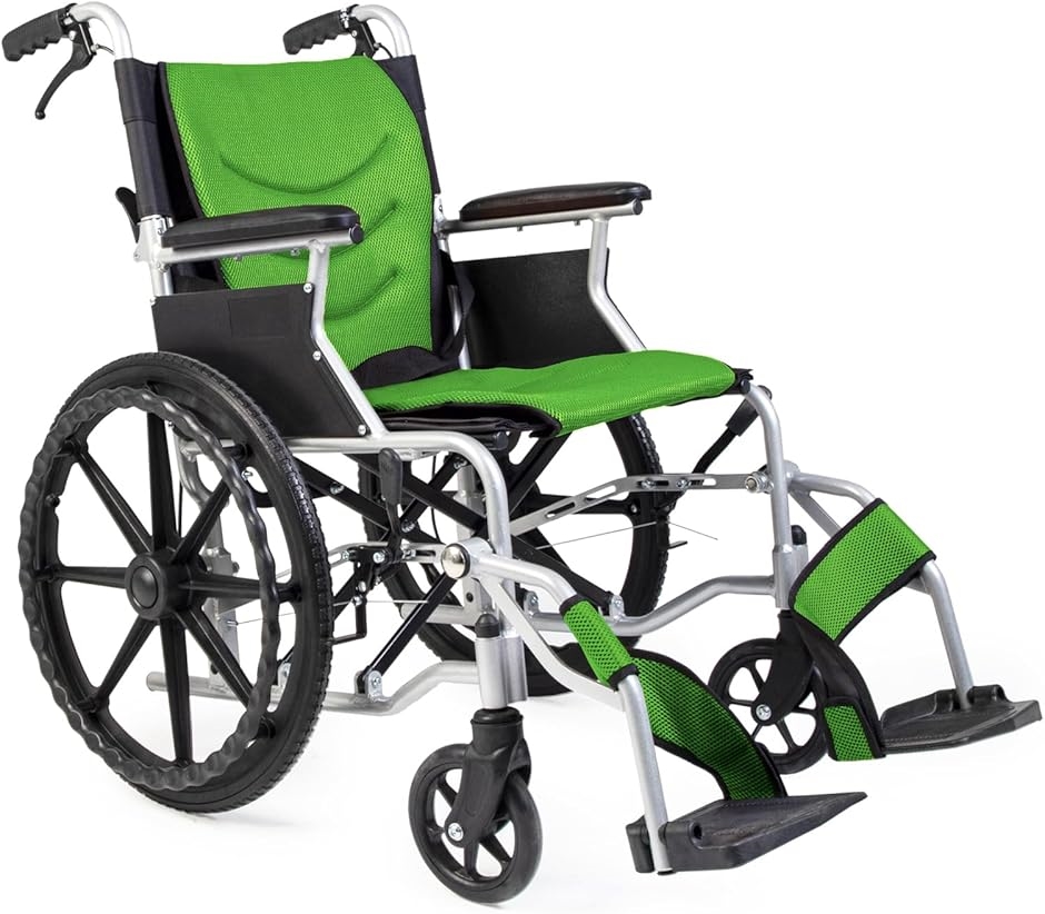 KADOKURA アルミ製 軽量折り畳み簡易車イス A502-AK タッチ