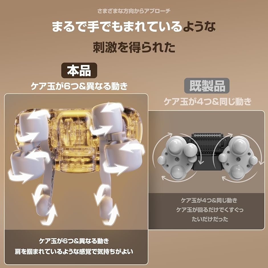 ネックケア 首・肩・腰・背中・太もも 温熱機能 コードレス USB充電式