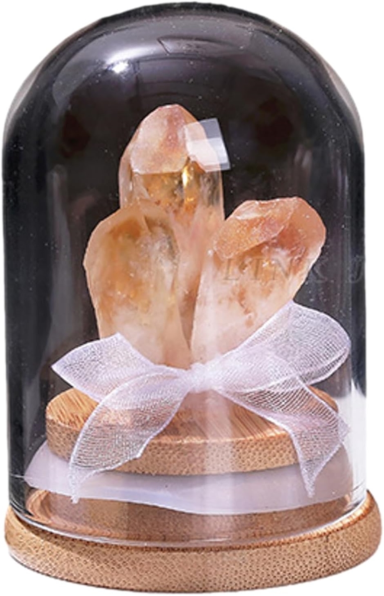 クリスタル 水晶 天然石 オレンジ水晶 六角柱 天然水晶 パワーストーン