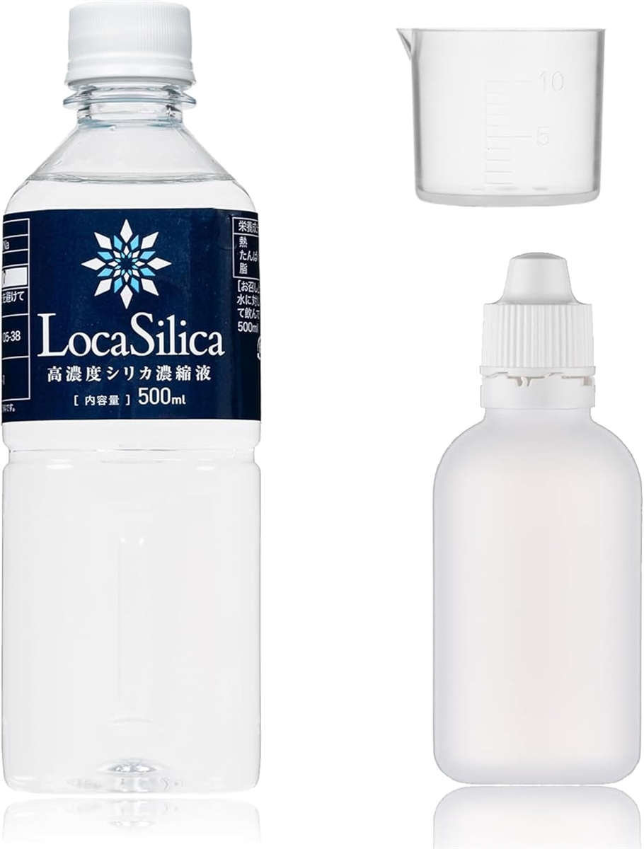 Loca Silicaロカシリカ高濃度シリカ濃縮液 石英 水晶加工品 特許製法で