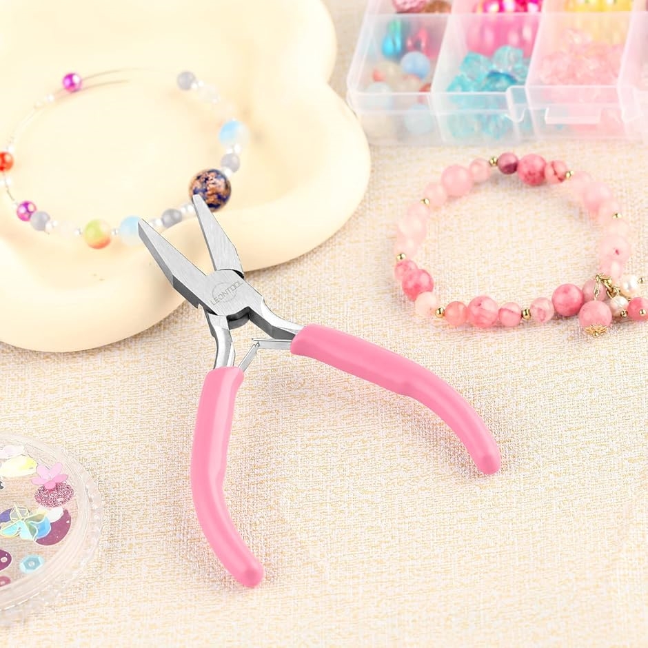 平ペンチ アクセサリー用 工具 手芸 ギザなし...の詳細画像2