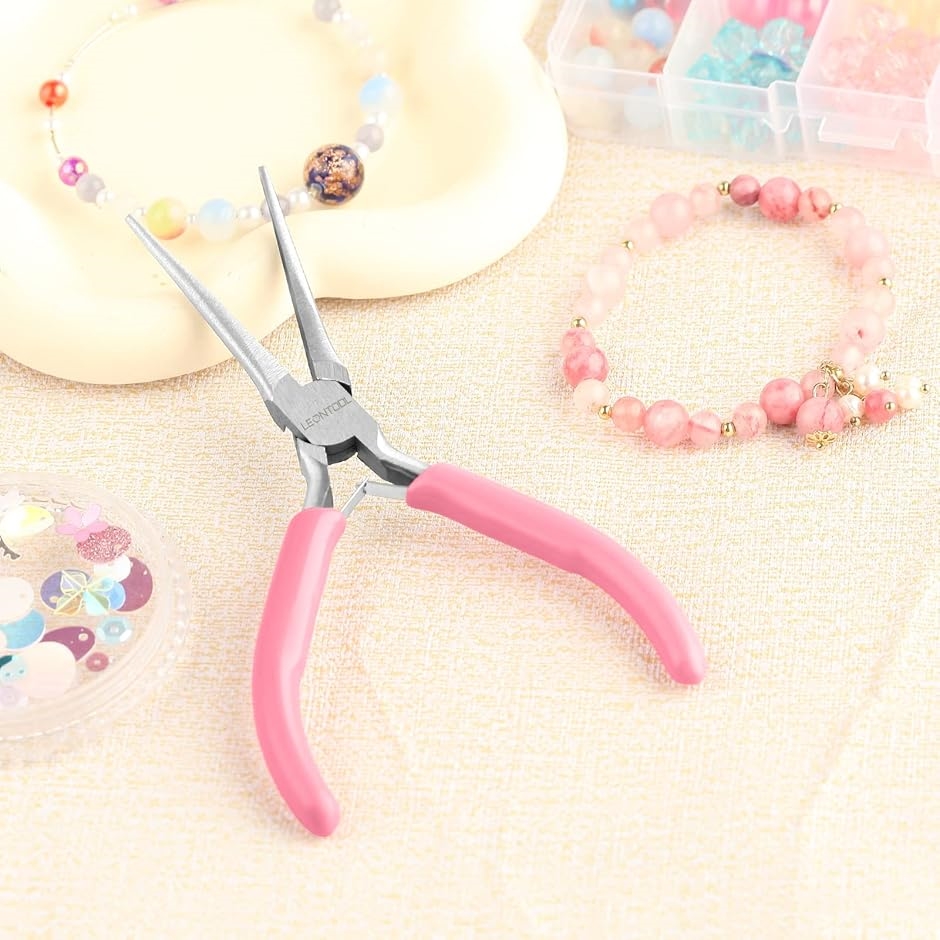 リードペンチ 極細 ギザなし ミニ 工具 ニー...の詳細画像2