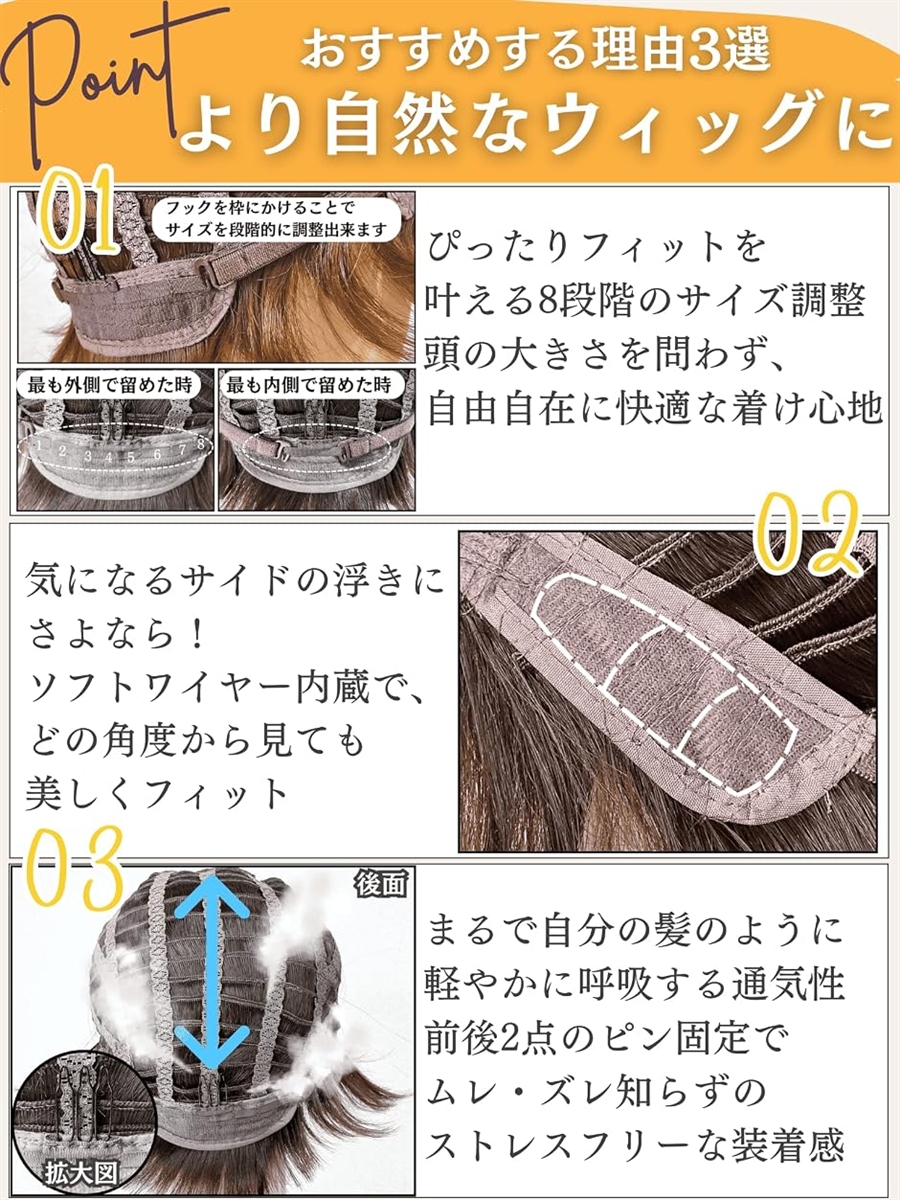ウィッグ 医療用 フルウィッグ ショート ミニボブ ショートヘア 医療用