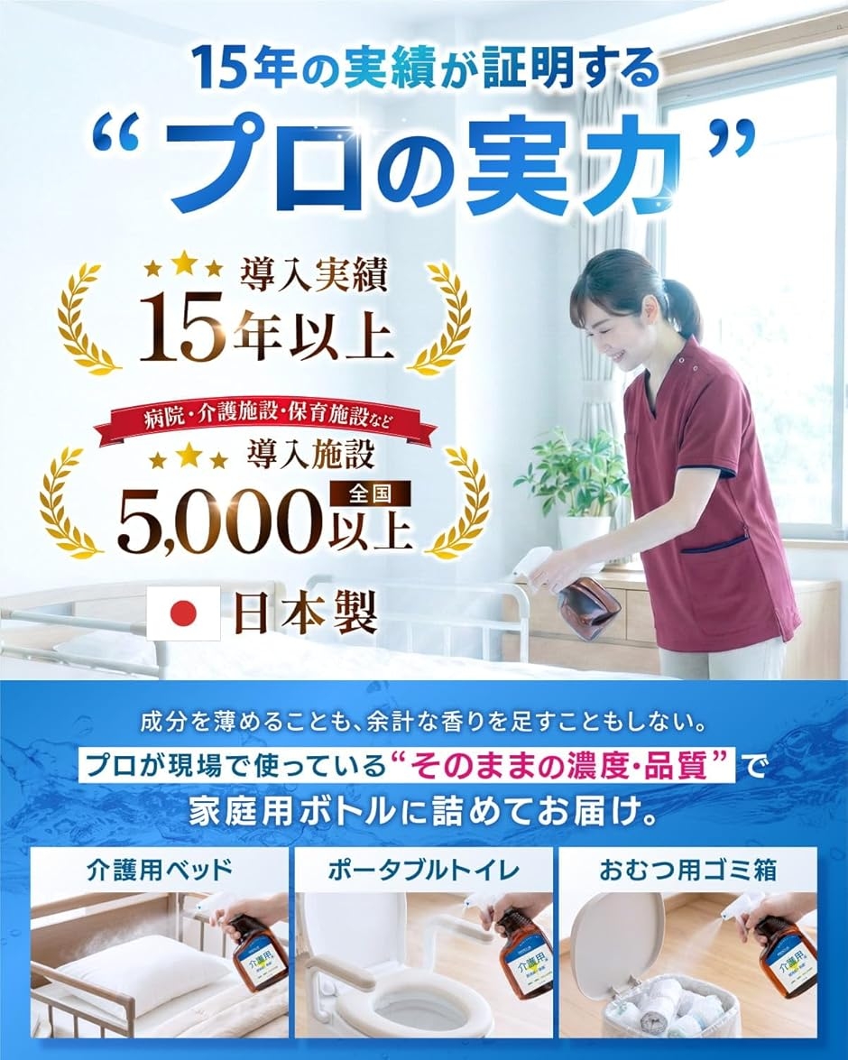 介護 消臭スプレー プロが使う実力を、そのまま...の詳細画像2