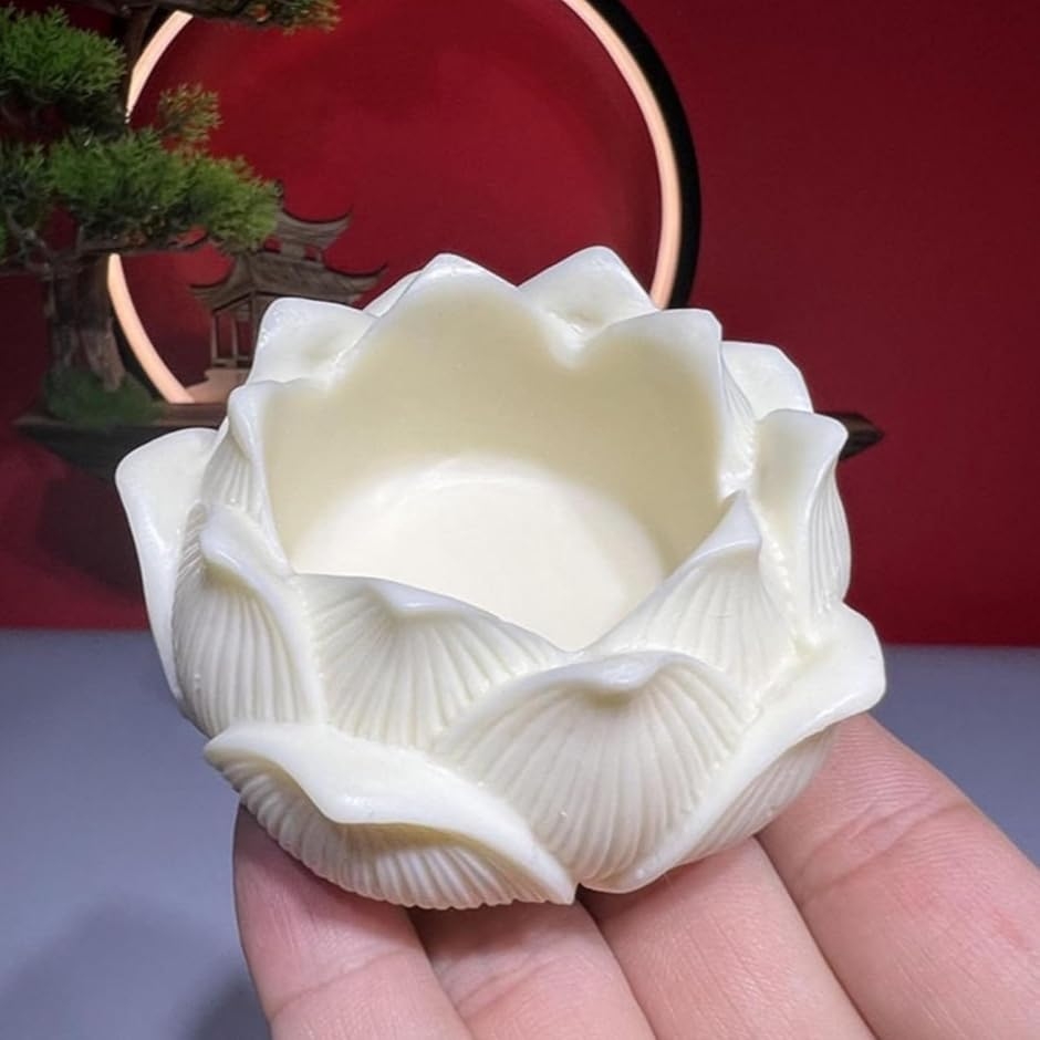 お香立て 蓮花形 オシャレ 線香立て 香炉 仏壇用品 お香たて ミニ仏壇