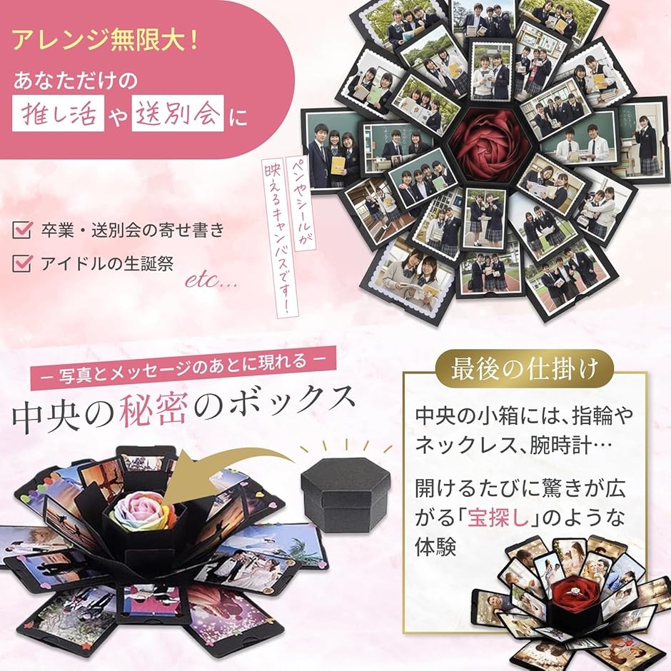 サプライズ ギフトボックス 思いが伝わる感動一体型。 プレゼント