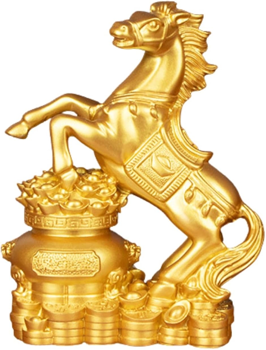 うまくいく　置物　馬　金　2026 午年　ゴールドD うまくいく 置物 馬 金 2026 午年 ゴールド A 干支 午 置物 馬 うま