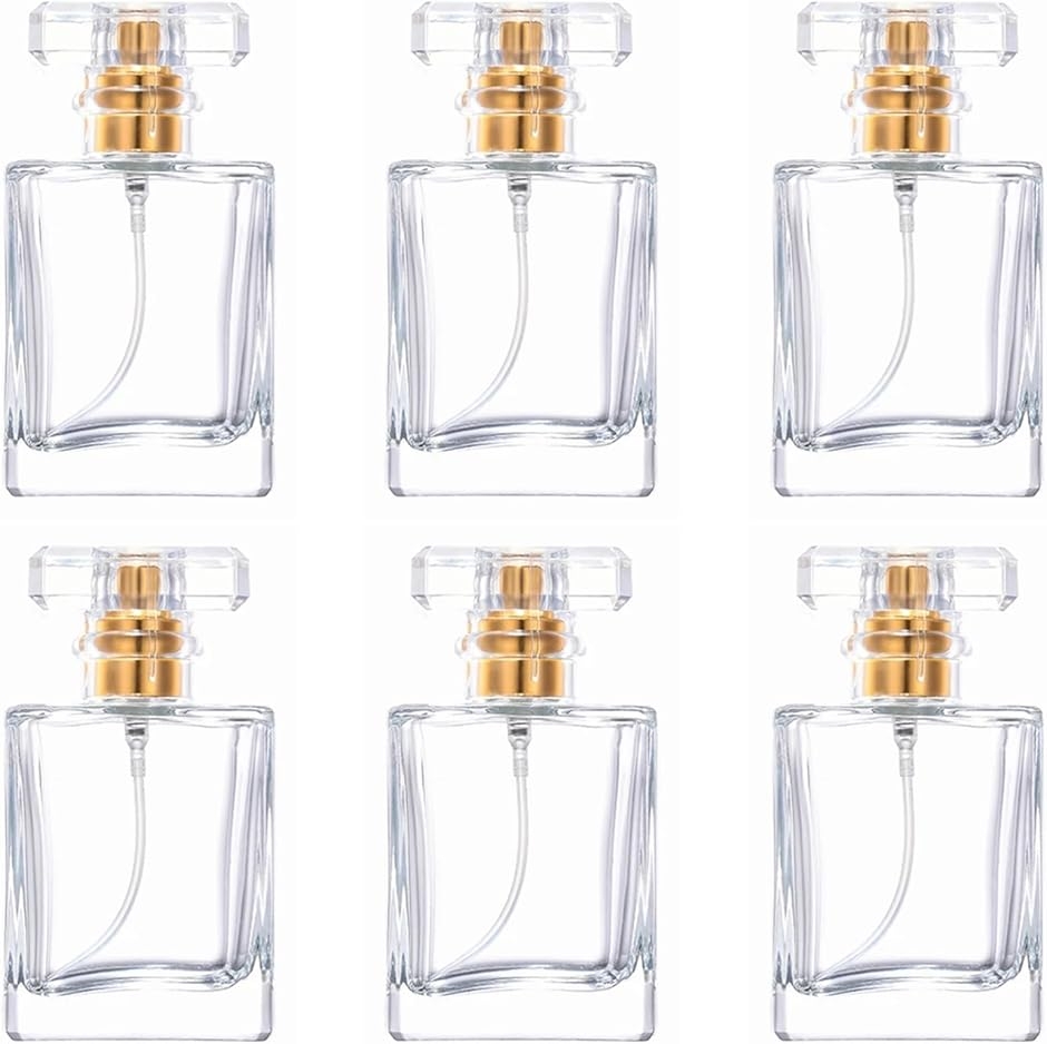 香水瓶 アトマイザー 30ml 6本セット ガラス製 スプレーボトル