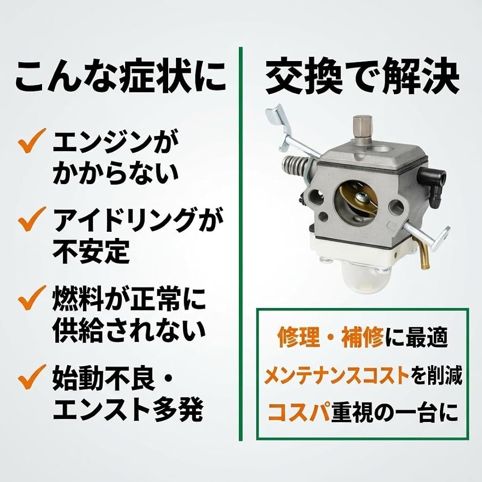 互換品】MORABLU HDA213互換 スパイダーモア キャブレター SP850 SP650