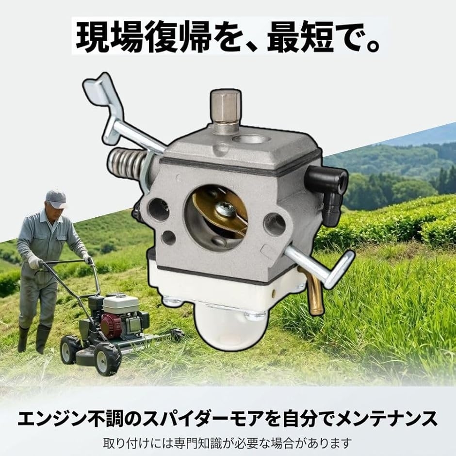互換品】MORABLU HDA213互換 スパイダーモア キャブレター SP850 SP650