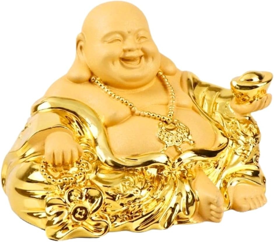 布袋様 置物 仏像 七福神 金運祈願 商売繁盛 風水 玄関用インテリア