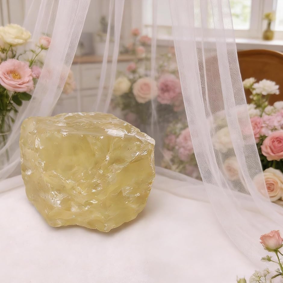 シトリン 水晶クラスター 天然水晶 クリスタル 黄水晶 原石 (シトリン